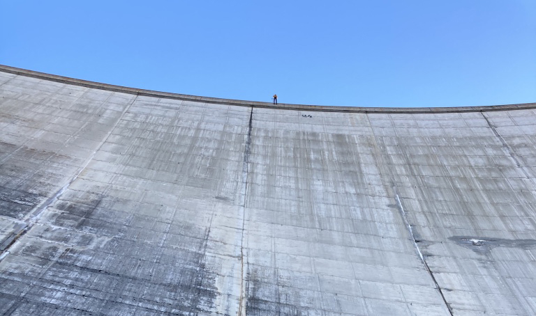 Abseilen an der Lukmanierstaumauer – Outdoorweekend FS 2020